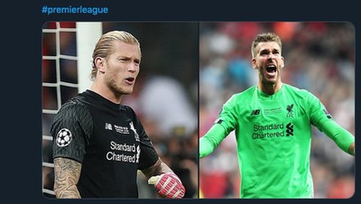 Warganet Beri Nama Baru Buat Kiper Liverpool: Adrian Karius