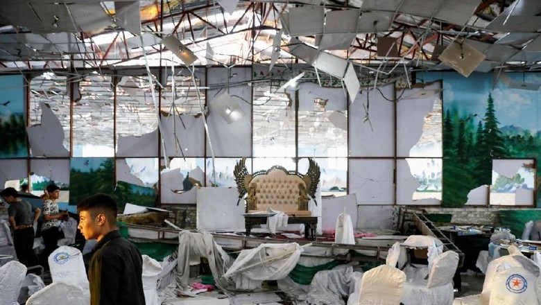 Bom Meledak Saat Resepsi Pernikahan di Afghanistan, 63 Orang Tewas Bom Meledak Saat Resepsi Pernikahan di Afghanistan, 63 Orang Tewas