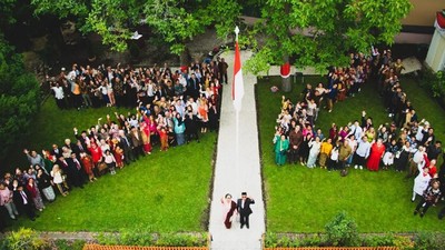 Foto: Kemeriahan Acara 17 Agustusan di Praha