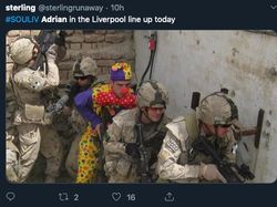 Adrian Karius, Meme Ledekan buat Kiper Liverpool