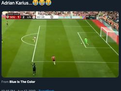 Adrian Karius, Meme Ledekan buat Kiper Liverpool