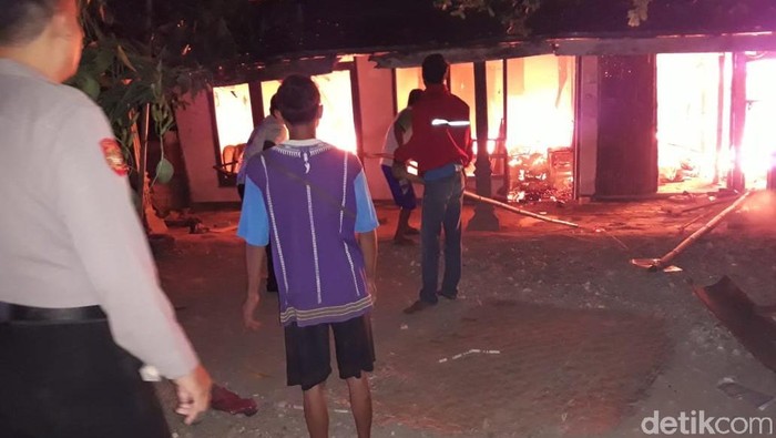 5 Jam Terbakar, Rumah Wakito di Wonogiri Ludes