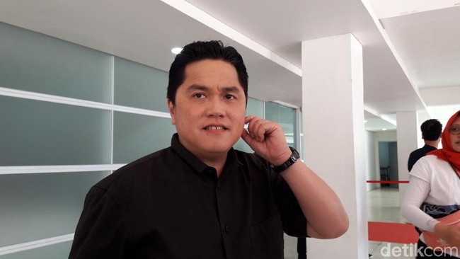 Foto: Erick Thohir (Isal Mawardi/detikcom)