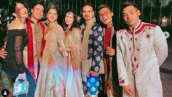 Glamornya Penampilan Para Artis di Pesta Pernikahan Putra Raam Punjabi