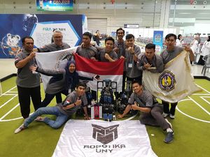 Robotika UNY Sabet 5 Penghargaan di Kancah Internasional