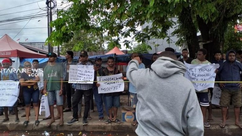 Aksi Massa di Sorong, Bandara Ikut Dirusak Aksi Massa di Sorong, Bandara Ikut Dirusak