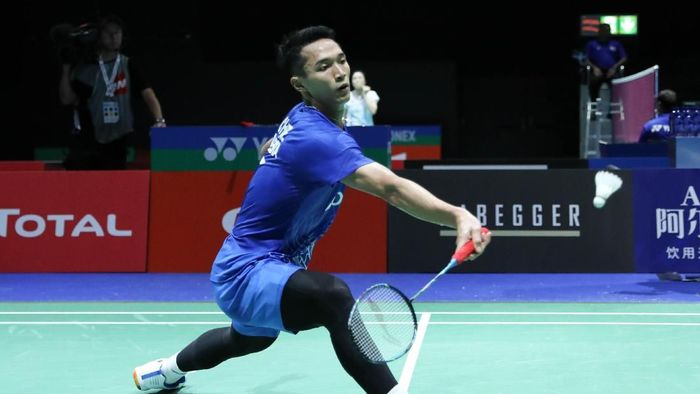 Jonatan Christie melangkah ke babak kedua Kejuaraan Dunia Bulutangkis 2019 (Foto: dok. Humas PBSI)