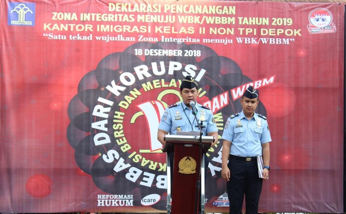 Cegah Korupsi, Kantor Imigrasi Depok Sudah Terapkan e-Passport