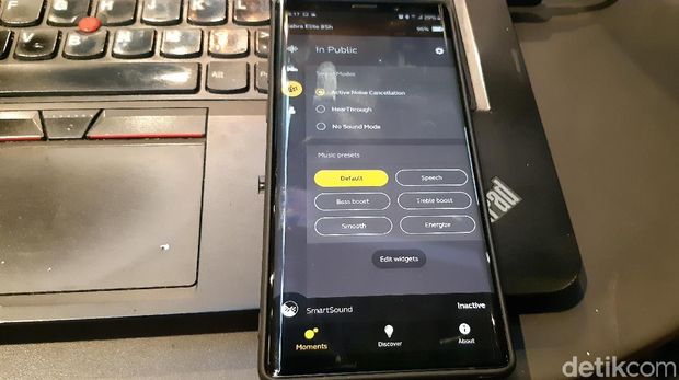 Jabra Elite 85H, Gaya Baru Noise Cancelling