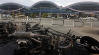 Sejumlah massa melakukan aksi unjuk rasa terkait peristiwa mahasiswa Papua yang terjadi di Malang dan Surabaya, Jawa Timur, beberapa hari lalu.