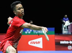 Kalah dari Chen Long, Anthony Gagal ke Final French Open 2019