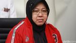 Momen Megawati Lantik Risma Jadi Ketua DPP PDIP
