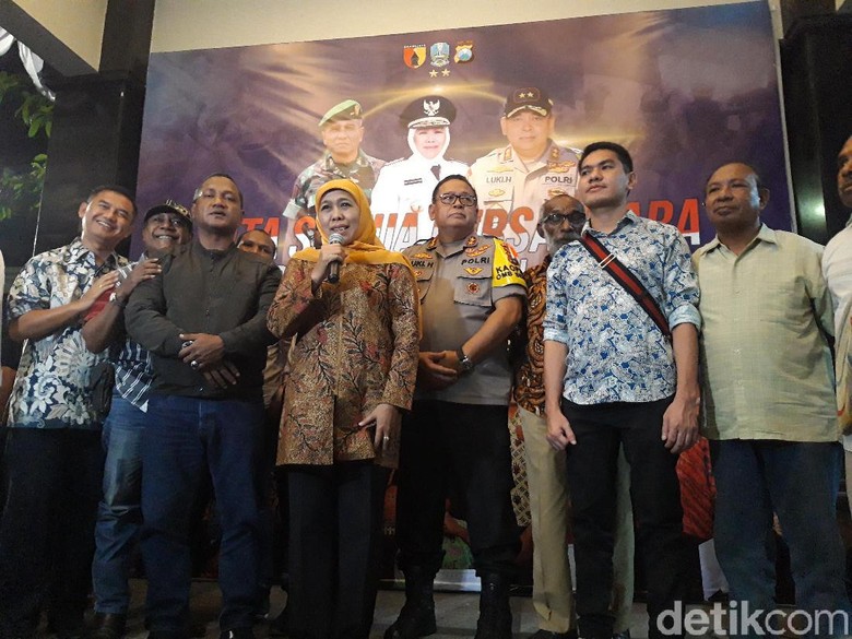 Keluarga Besar Papua di Surabaya Cangkrukan Bareng Forkopimda Jatim