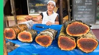 Nah, kalau ini koba. Makanan kaki lima yang tak boleh dilewatkan saat berkunjung ke Madagaskar. Rasanya manis, terbuat dari kacang, gula merah, dan tepung beras. Foto: Istimewa