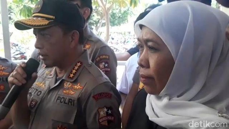 Gubernur Khofifah Telepon Gubernur Papua untuk Minta Maaf Gubernur Khofifah Telepon Gubernur Papua untuk Minta Maaf