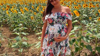 Salah satu foto terbaru Miranda Kerr di Instagram menampakkan dia sedang hamil besar. Foto: Instagram