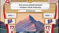 Pilih template gapura kesukaan Detikers lalu tuliskan nama dan ucapan HUT ke-74 RI yang paling berkesan