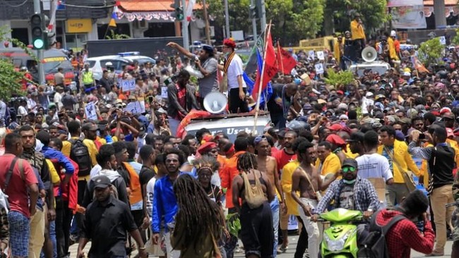 Imbas Rusuh di Jayapura, Hotel Rusak Hingga SPBU Tutup