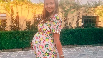 Anak pertama Miranda dengan Evan lahir pada Mei 2018. Foto: Instagram