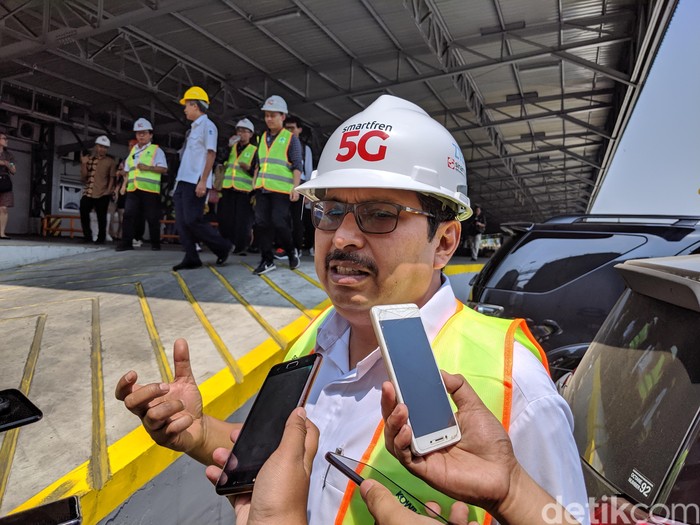 Dirjen SDPPI Kementerian Kominfo Ismail. Foto: Agus Tri Haryanto/detikINET Dirjen SDPPI Kementerian Kominfo Ismail. Foto: Agus Tri Haryanto/detikINET