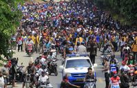 Kerusuhan yang terjadi di Manokwari.