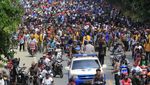Massa di Jayapura Gelar Aksi Long March