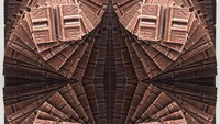 Ia kerap memamerkan karya seninya di Instagram lewat akun witenry. Nah, penggemar cokelat pasti senang melihat susunan Hersheys ini. Foto: Adam Hillman/Instagram witenry