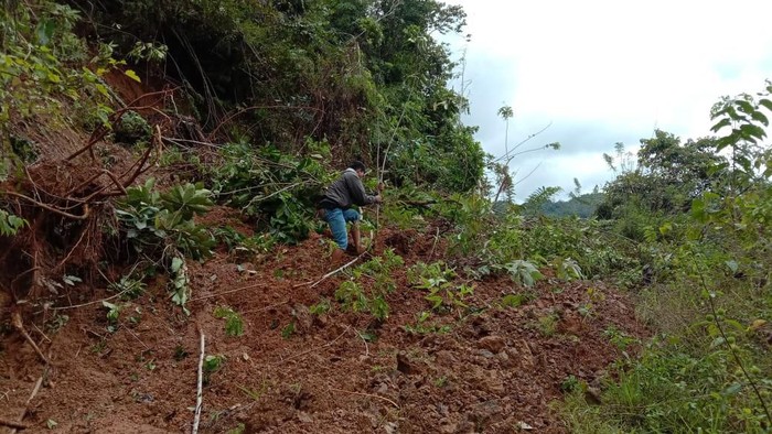 Longsor di Sidrap Sulsel Bikin 7 Dusun Terisolir