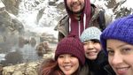 Foto-foto Kocak Traveler Jangkung yang Liburan ke Jepang