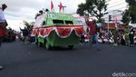 Serunya Pawai Alegoris di Kota Banjar