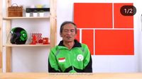 Ekspresi Senang Driver Ojol Saat Icip Makanan Kekinian 