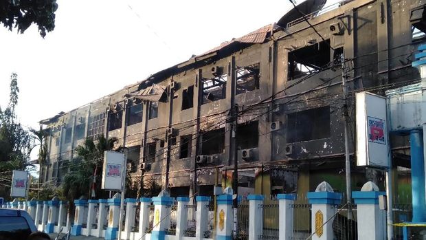 Dampak Kerusakan di Manokwari Pascakerusuhan / 