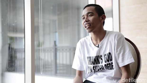 Dede Sunandar Berjuang demi Anak yang Idap Sindrom Williams