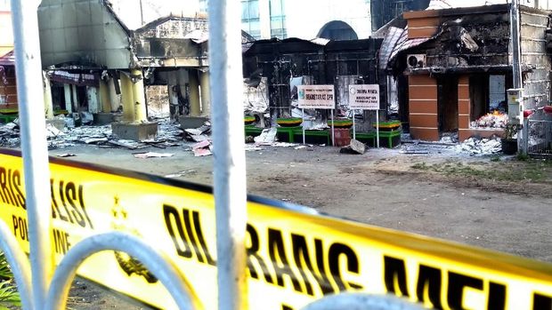 Dampak Kerusakan di Manokwari Pascakerusuhan / 