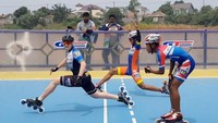 Acara yang dihelat sejak 16-18 Agustus 2019 itu, sedikitnya diikuti oleh puluhan atlet dari 4 negara yakni Indonesia, India, Hongkong dan New Zealand yang bertanding memperebutkan gelar juara untuk olahraga sepatu roda. Foto: dok. GT Radial