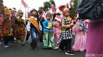Serunya Pawai Alegoris di Kota Banjar