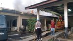 Penampakan Kebakaran di Ruang Bawah Tanah Polda Metro Jaya