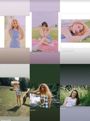 Baju girlband Red Velvet ini dituding menjiplak karya desainer Paris 99. 