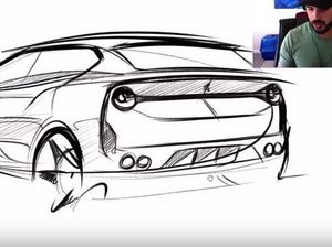 Keren Juga Rancangan SUV Keluarga dari Ferrari