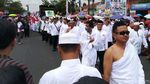 Serunya Pawai Alegoris di Kota Banjar
