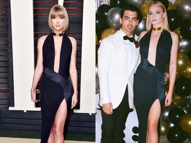 Joe Jonas (Juli – Oktober 2008)Di awal kariernya, Taylor sempat berpacaran dengan Joe Jonas. Hubungan mereka berakhir hanya dalam beberapa bulan. Taylor mengungkap bahwa dirinya diputus lewat panggilan telepon singkat. Joe Jonas kemudian menikahi Sophie Tuner di 2019 dan resmi bercerai pada 2024. Foto: Dok. Pascal Le Segretain/Getty Images; Dok. Instagram
