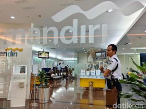 Laba Bank Mandiri Rp 10 T, Turun 23,9%