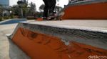 Miris, Belum Lama Diresmikan Skate Park di Dukuh Atas Rusak