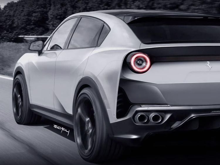 Desain Mobil Ferrari saat Lahirkan Mobil Keluarga Nih!