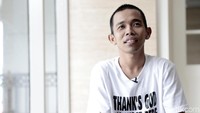 Dede Sunandar saat ditemui di kawasan Kebon Jeruk, Jakarta Barat belum lama ini.