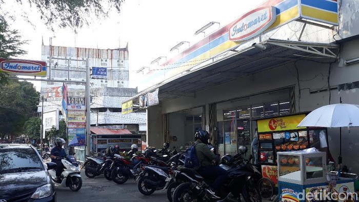 Minimarket di Jebres Solo, diduga jadi lokasi OTT Jaksa dan ASN Yogya, Selasa (20/8/2019).