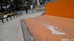 Miris, Belum Lama Diresmikan Skate Park di Dukuh Atas Rusak