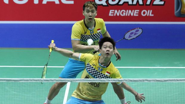 Hasil French Open 2019: Marcus/Kevin ke Final