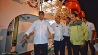 Menhub Budi telah telah meninjau Menara ATC Bandara Internasional El Tari Kupang pada, Selasa (20/8) lalu. Menhub juga melakukan tinjauan ke Pelabuhan Tenau serta Kapal Perintis. Pool/Kementerian Perhubungan.