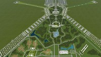 Bakal ada lapangan dan Monumen Pancasila sebagai bentuk simbol identitas negara. Pool.Kementerian PUPR.